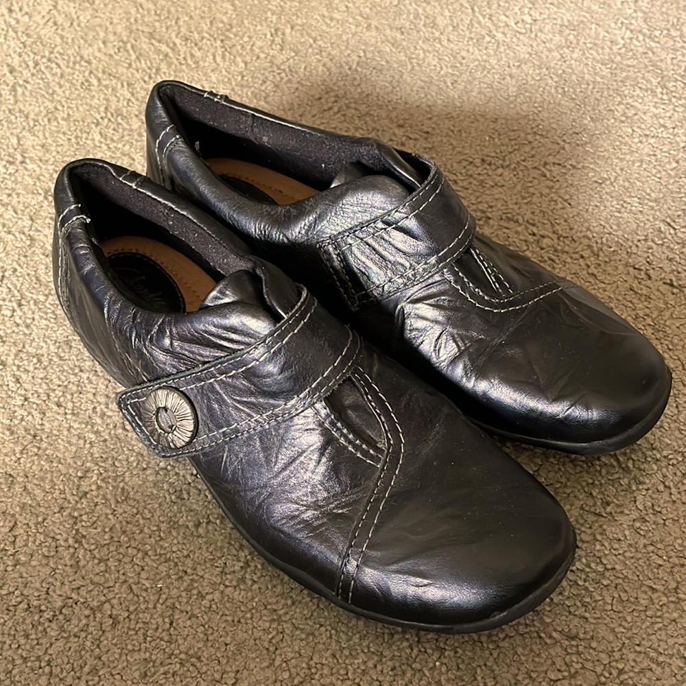 Clarks Artisan black shoes in new condition!